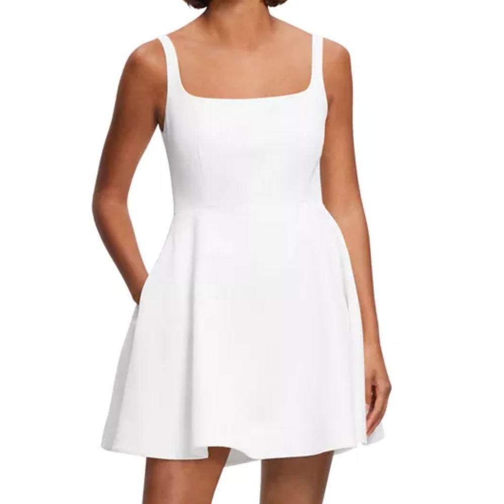 Theory Flared Mini Dress